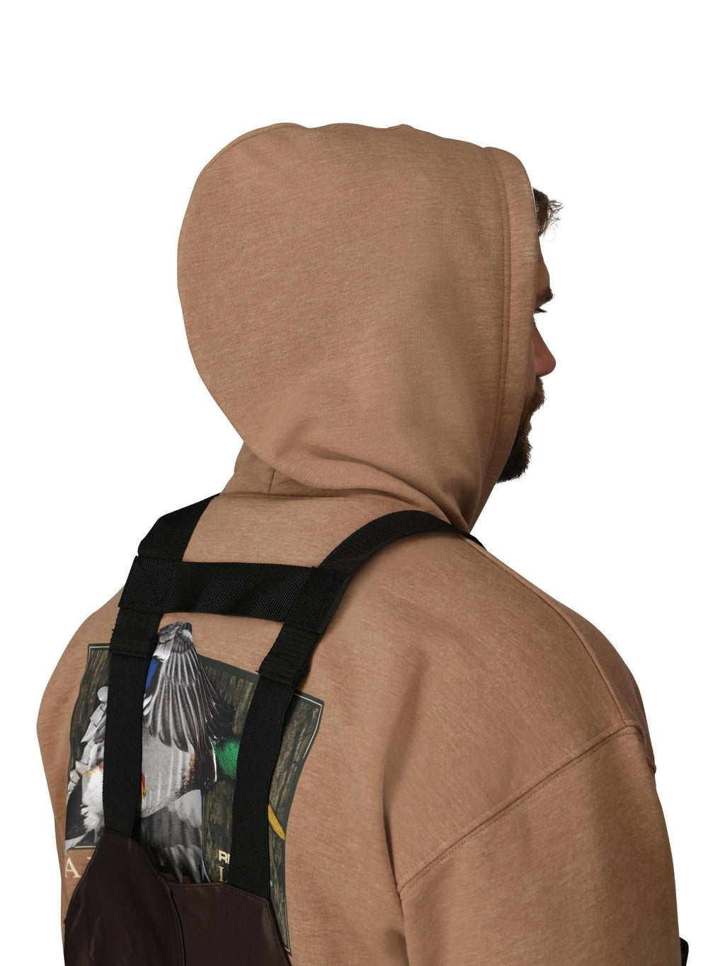 Men's Rana II PVC Felt Chest Wader | Brown - SNOODBANGER customs