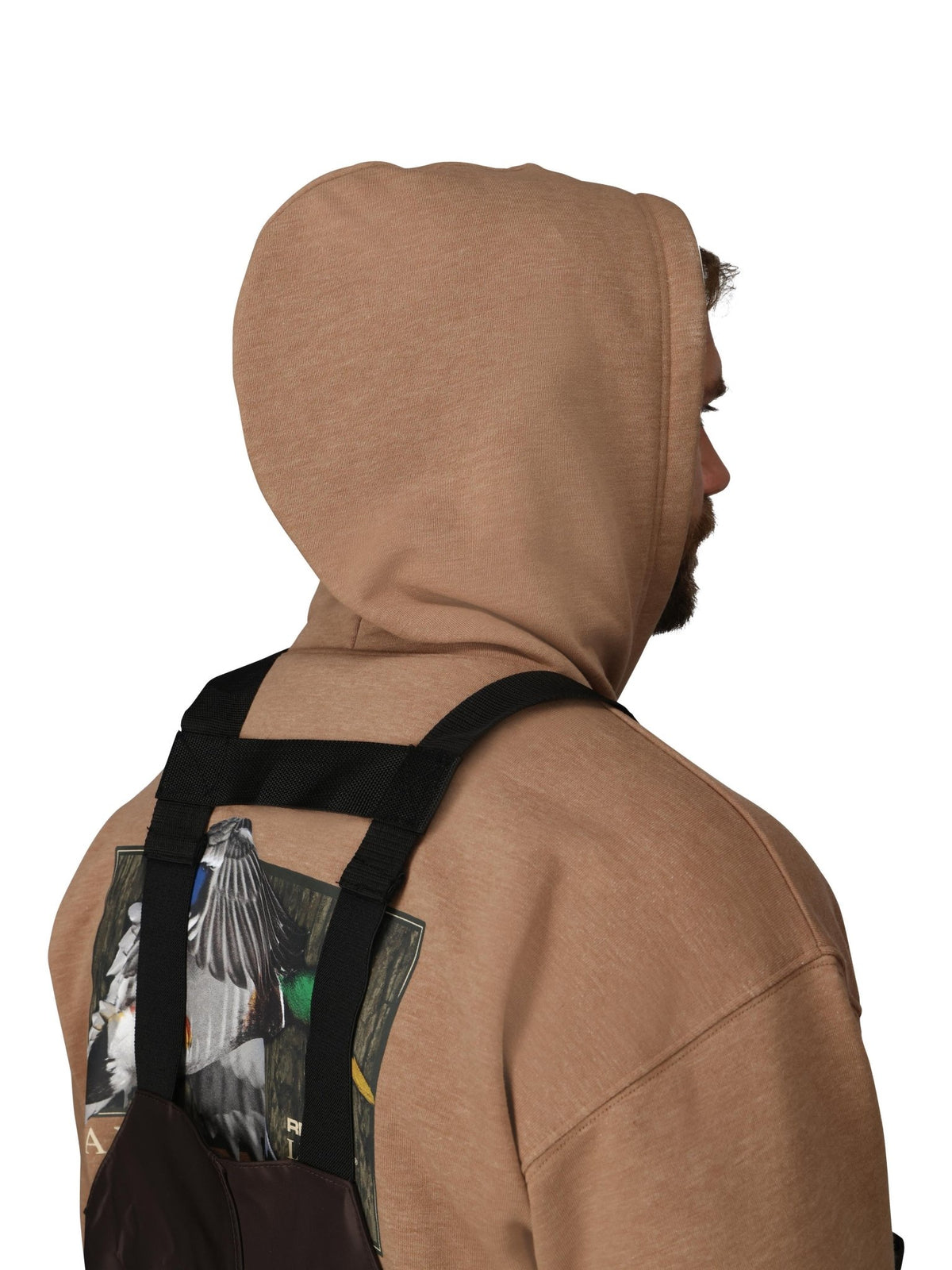 Men's Rana II PVC Felt Chest Wader | Brown - SNOODBANGER customs