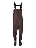 Men's Rana II PVC Felt Chest Wader | Brown - SNOODBANGER customs