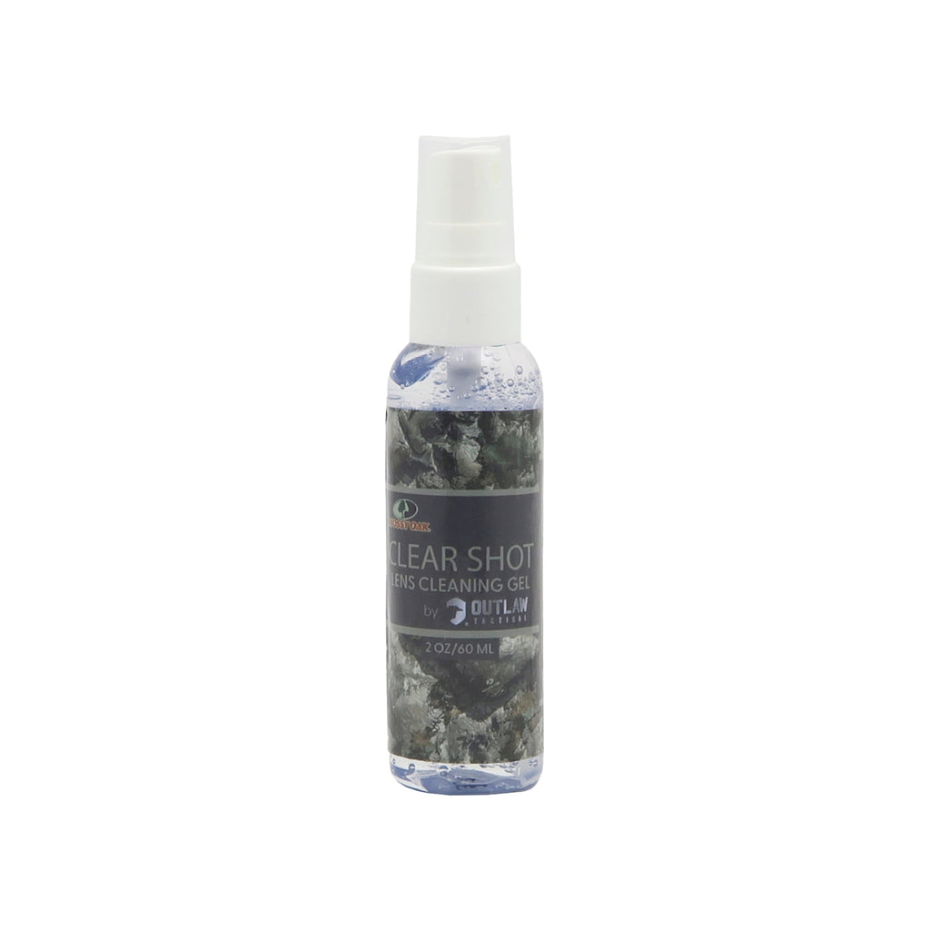 Mossy Oak ClearShot 2 Oz. Lens Cleaner Spray, Microfiber Cleaning Cloth & Tactical Glasses Retaining Cord - SNOODBANGER customs