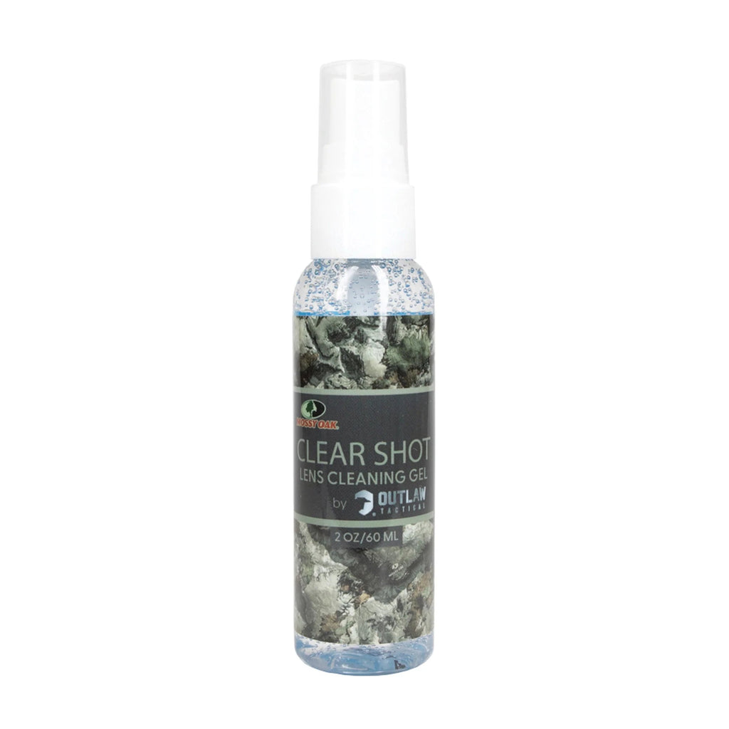 Mossy Oak ClearShot 2 Oz. Lens Cleaner Spray, Microfiber Cleaning Cloth & Tactical Glasses Retaining Cord - SNOODBANGER customs