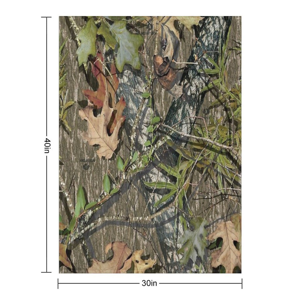 Mossy Oak Throw Blanket - SNOODBANGER customs