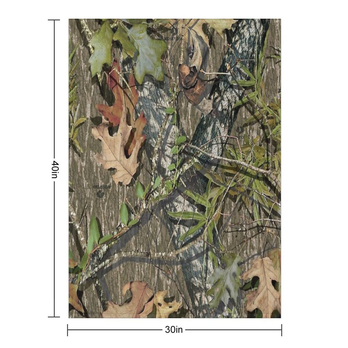 Mossy Oak Throw Blanket - SNOODBANGER customs