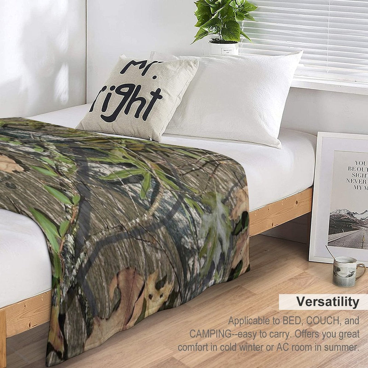 Mossy Oak Throw Blanket - SNOODBANGER customs