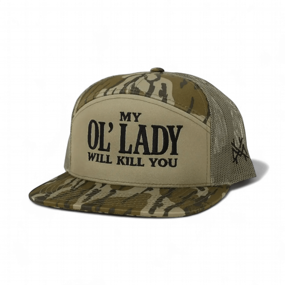 My Ol Lady Will Kill You Snapback Hat - SNOODBANGER customs