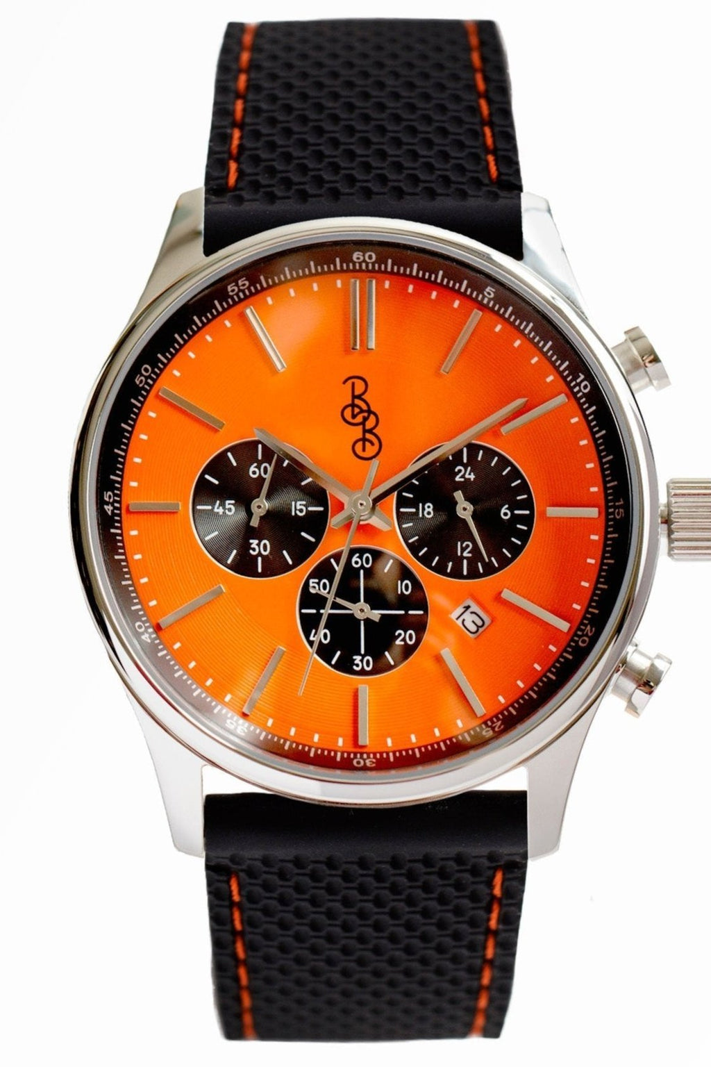 Orange and Black Chronograph - SNOODBANGER customs