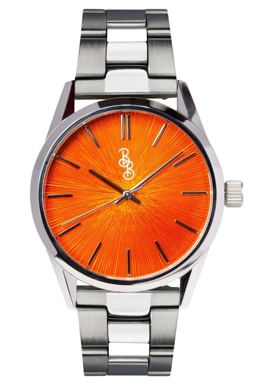Orange Sunburst Watch - SNOODBANGER customs