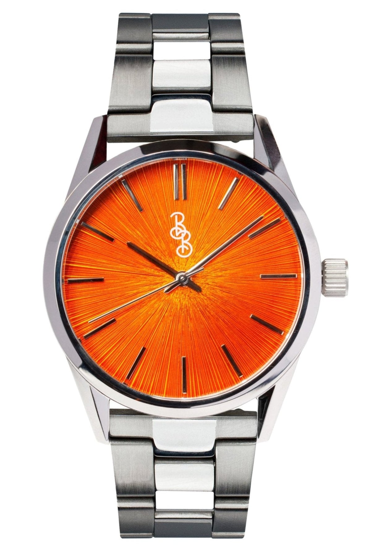 Orange Sunburst Watch - SNOODBANGER customs