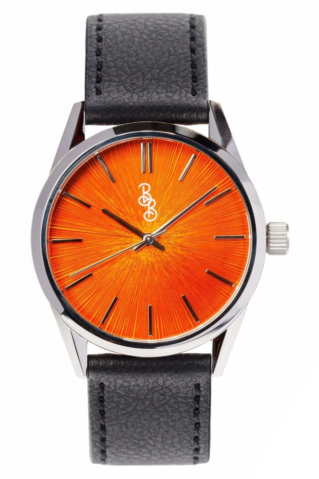Orange Sunburst Watch - SNOODBANGER customs