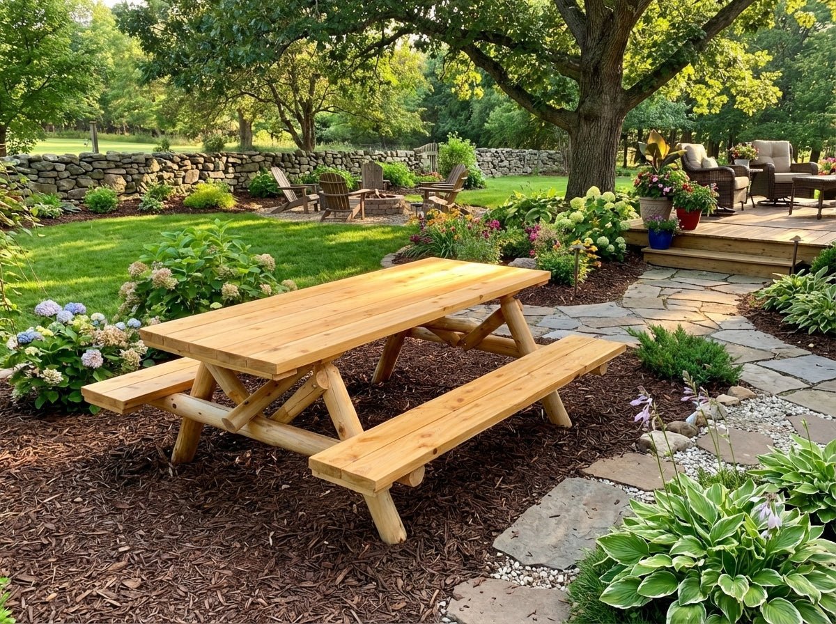 Outdoor Farmhouse Dining Table - SNOODBANGER customs