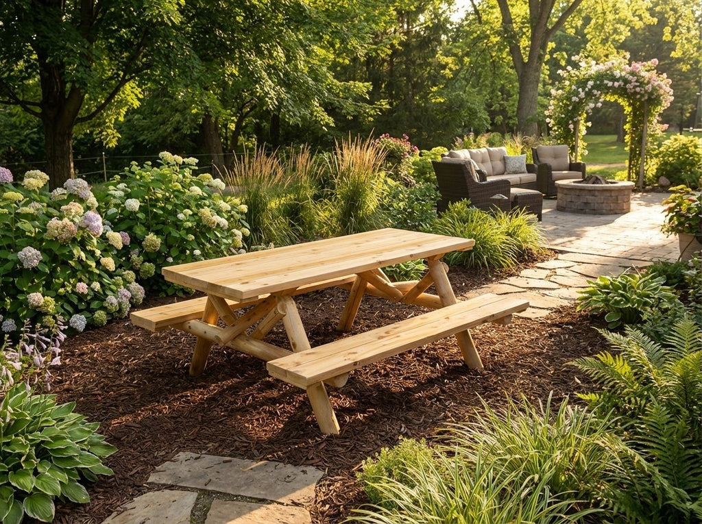 Outdoor Farmhouse Dining Table - SNOODBANGER customs