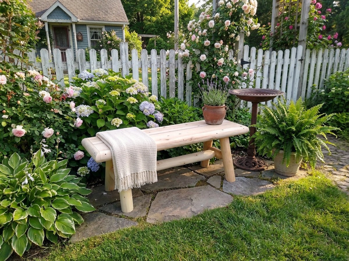 Outdoor Farmhouse Entryway Bench - SNOODBANGER customs