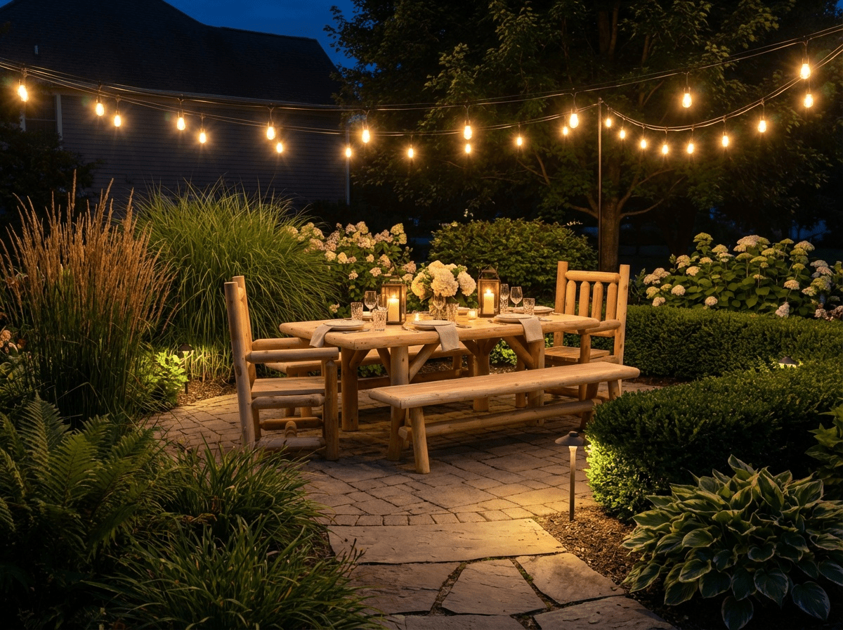 Outdoor Farmhouse Patio Table and Chairs - SNOODBANGER customs