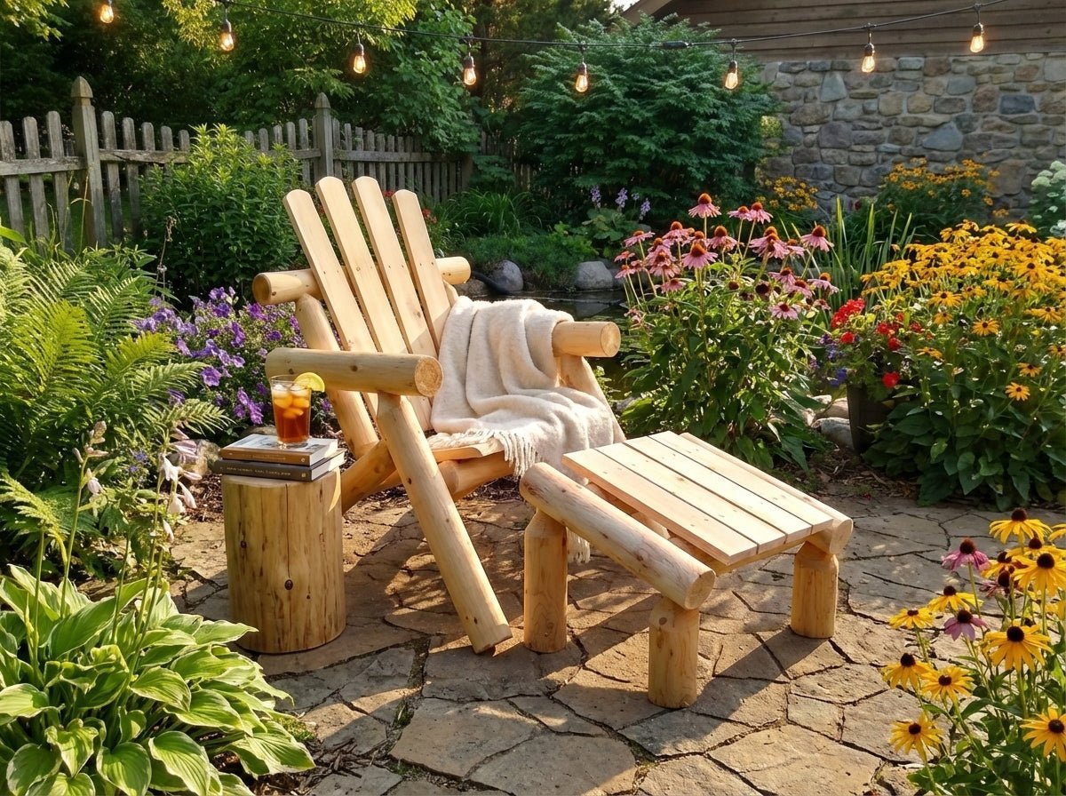 Outdoor Patio Footrest - SNOODBANGER customs
