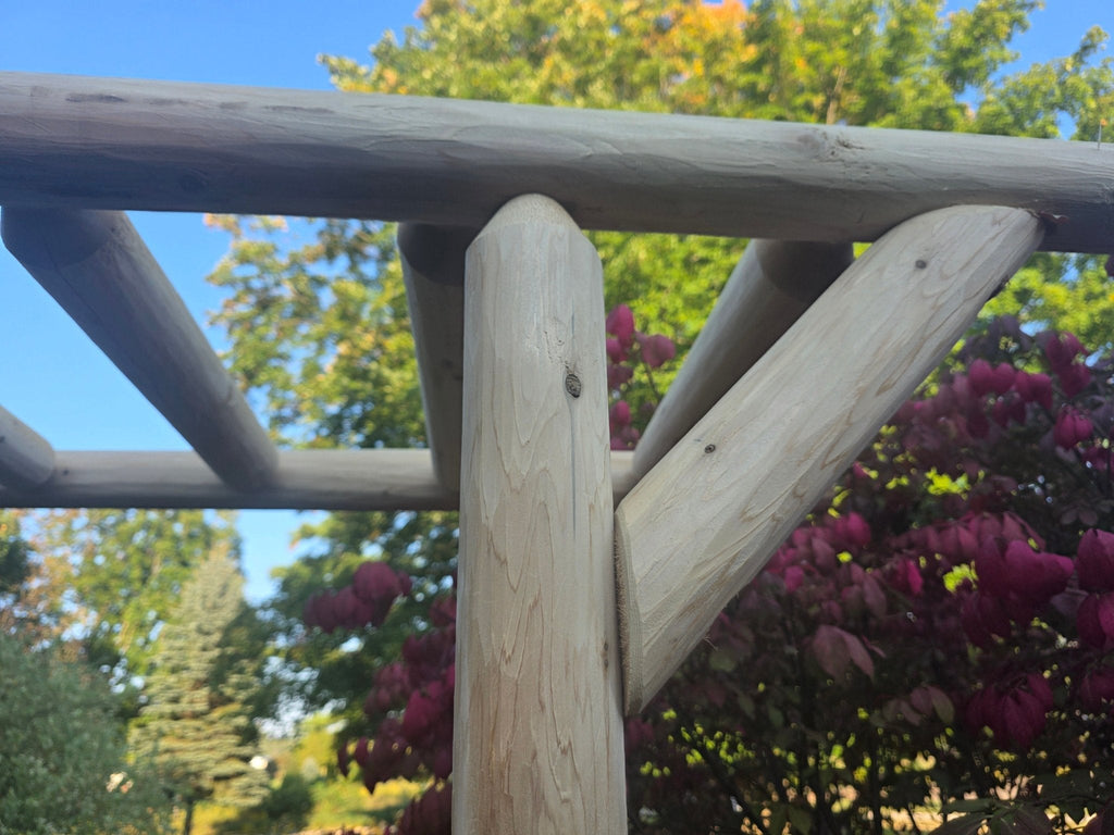 Outdoor Wooden Arbor - SNOODBANGER customs