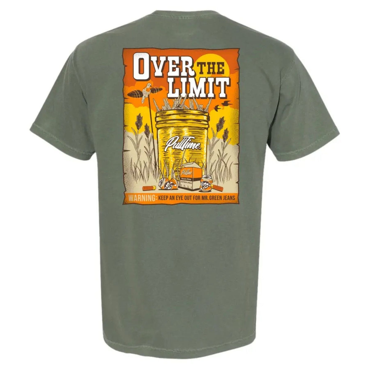 "Over The Limit" Hunting T-Shirt - Classic Dove Hunting Apparel, Funny Outdoor Enthusiast Gift - SNOODBANGER customs