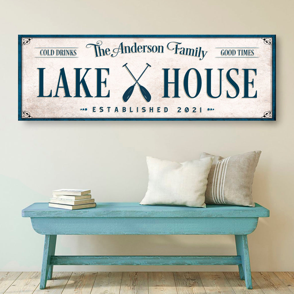 Personalized Lake House Sign IV - SNOODBANGER customs