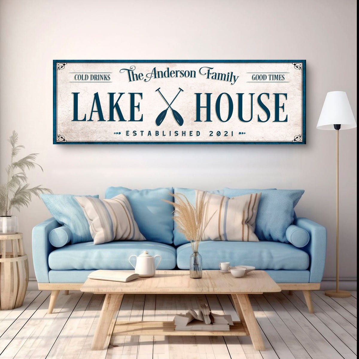 Personalized Lake House Sign IV - SNOODBANGER customs