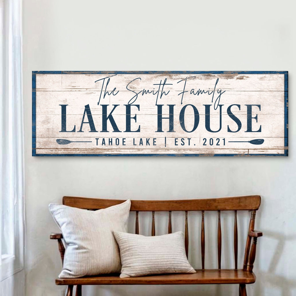 Personalized Lake House Sign V - SNOODBANGER customs