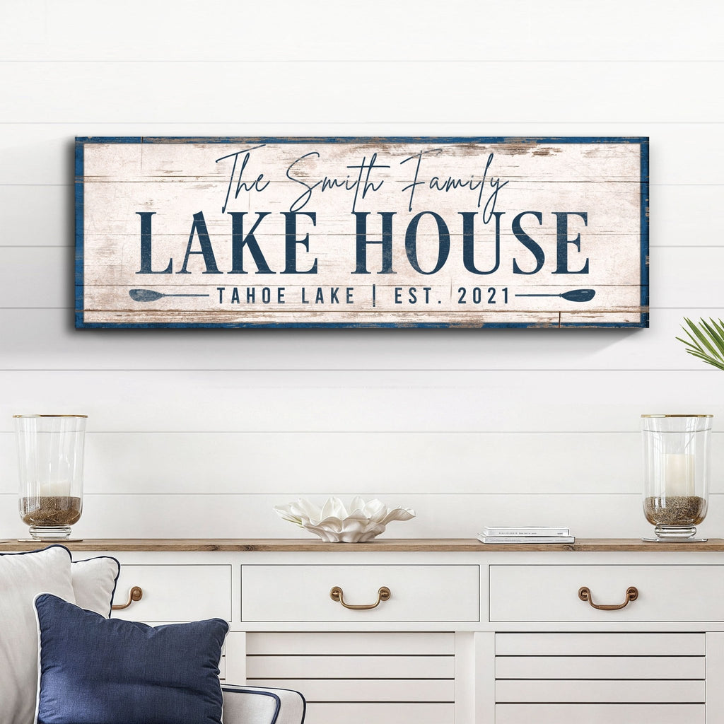 Personalized Lake House Sign V - SNOODBANGER customs