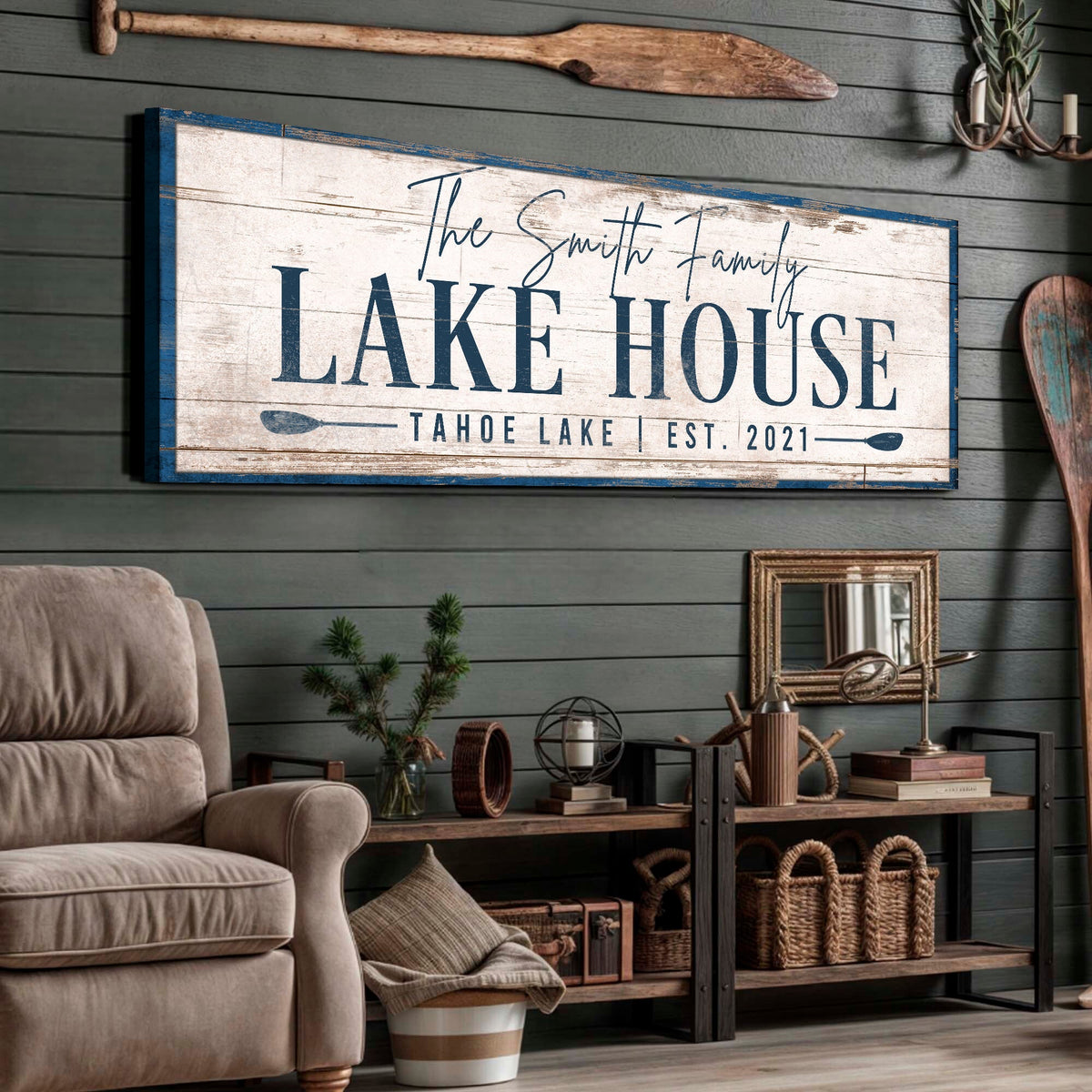 Personalized Lake House Sign V - SNOODBANGER customs