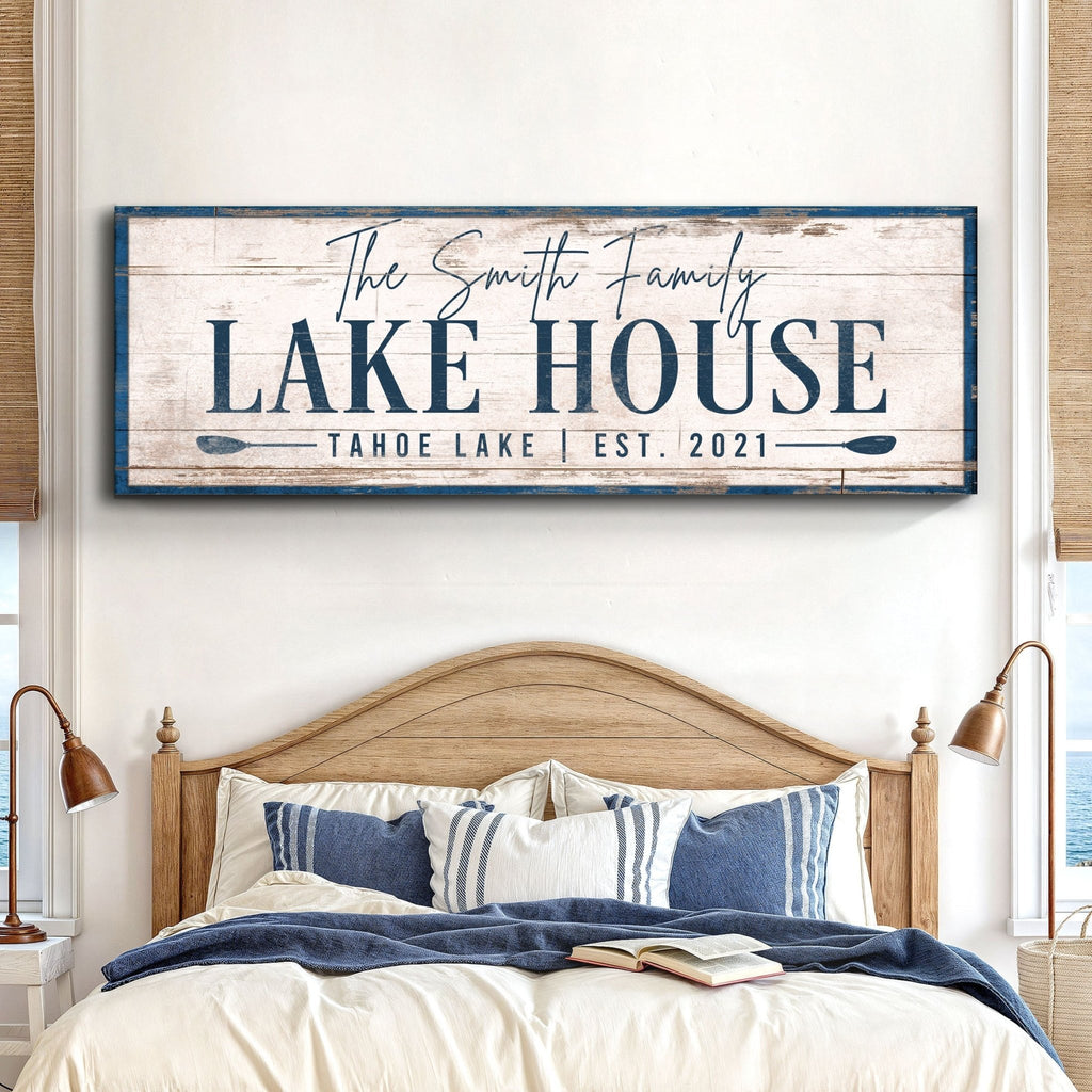 Personalized Lake House Sign V - SNOODBANGER customs