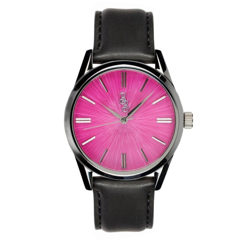 Pink Sunburst Watch - SNOODBANGER customs