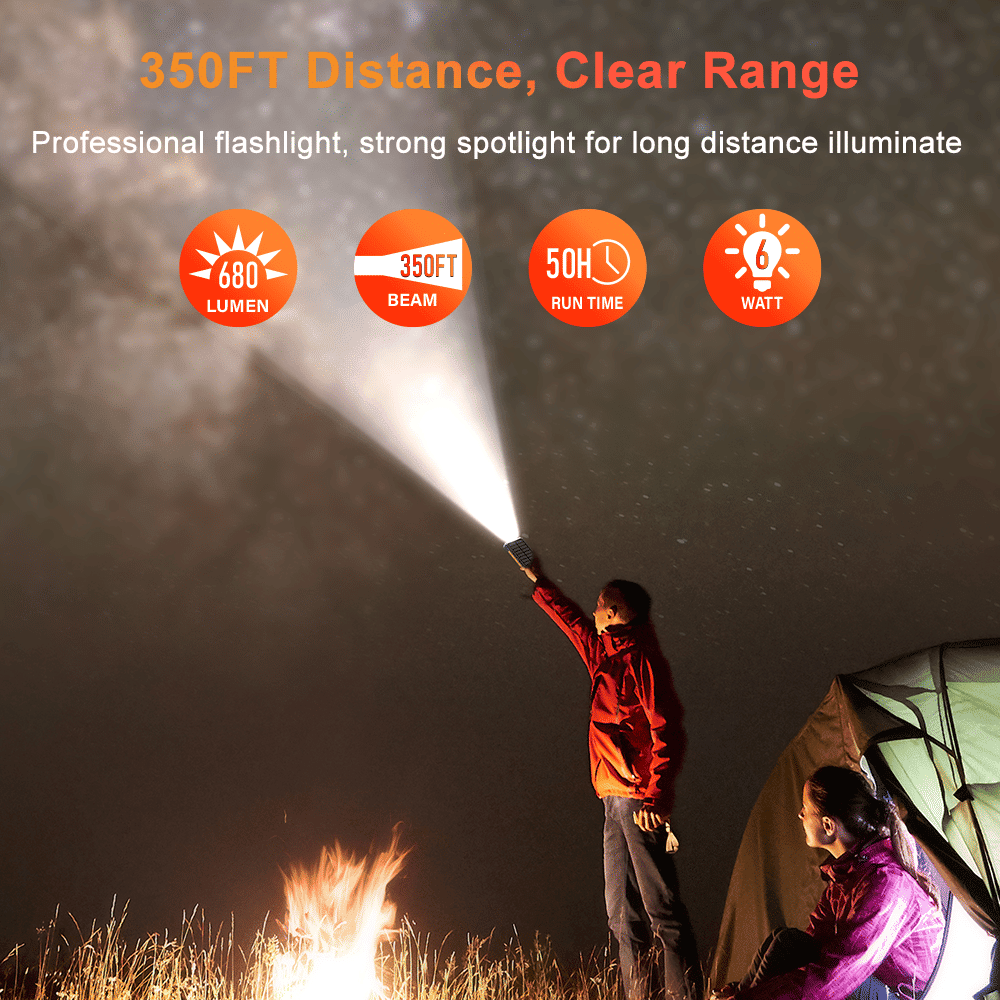 Power Bank Wireless Charger 20000mAh Fast Charging Power Bank for All Mobile Devices, Solar Portable Charger with Dual Flashlights, Carabiner - SNOODBANGER customs
