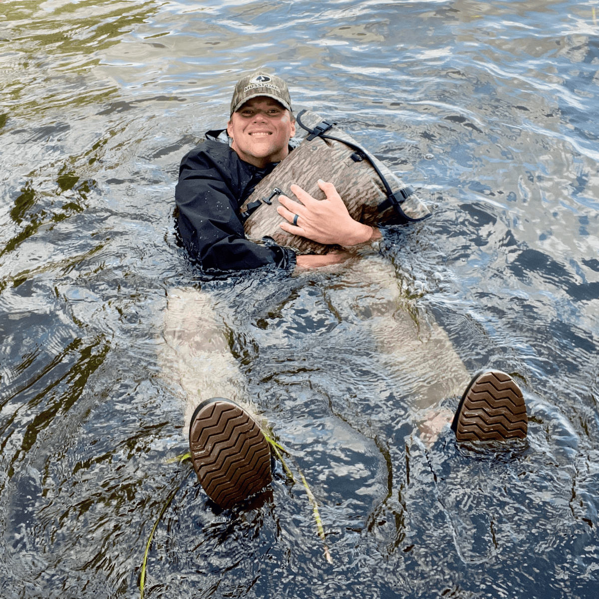 [PRE-ORDER] Waterproof Floating Backpack Dry Bag - Bottomland [Restocking July 2026] - SNOODBANGER customs