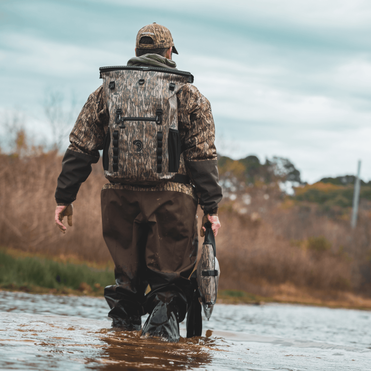 [PRE-ORDER] Waterproof Floating Backpack Dry Bag - Bottomland [Restocking July 2026] - SNOODBANGER customs