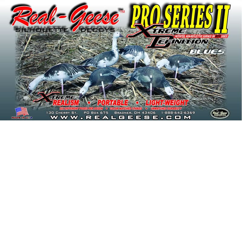 Pro Series II Blue Geese - SNOODBANGER customs