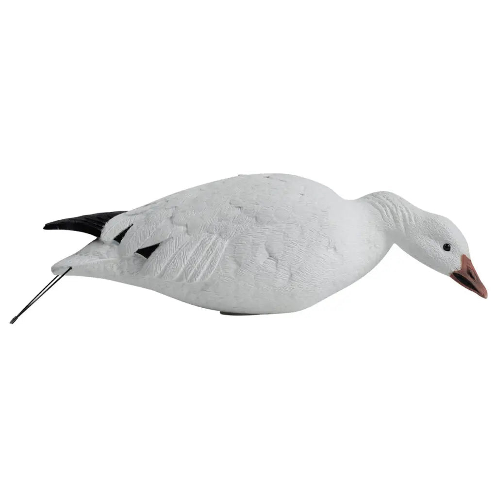 Rugged Series Full Body Snow and Blue Goose Touchdown Decoys 12-Pack - SNOODBANGER customs