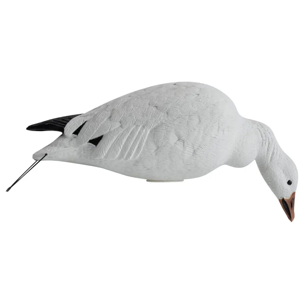 Rugged Series Full Body Snow and Blue Goose Touchdown Decoys 12-Pack - SNOODBANGER customs