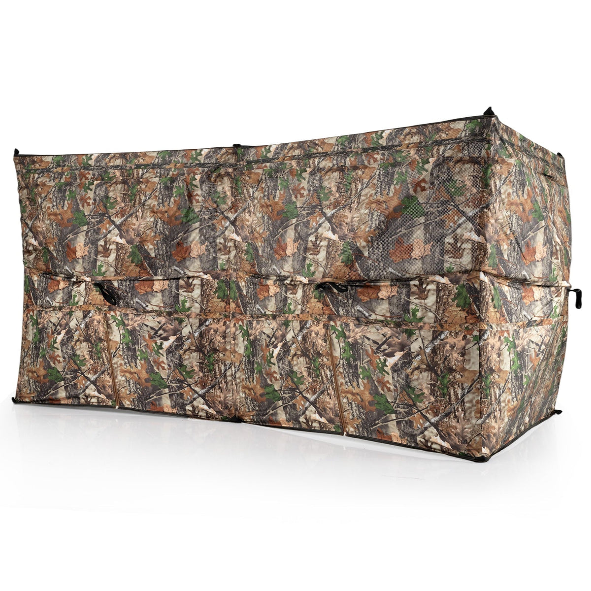 See-Through Hunting Blind Panel with Dog Door Pop up Waterflow Blind for 1-3 People - SNOODBANGER customs