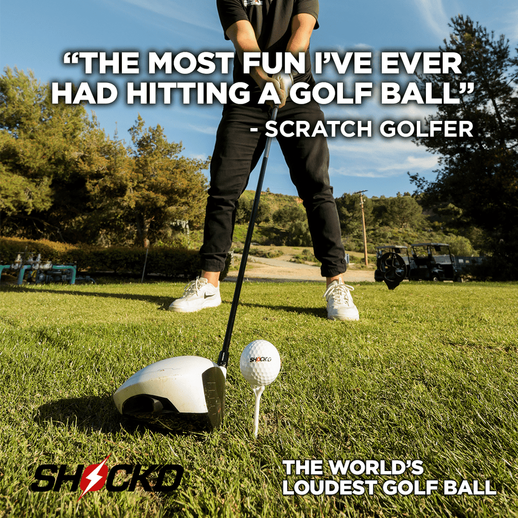 SHOCK'D Golf Balls - SNOODBANGER customs