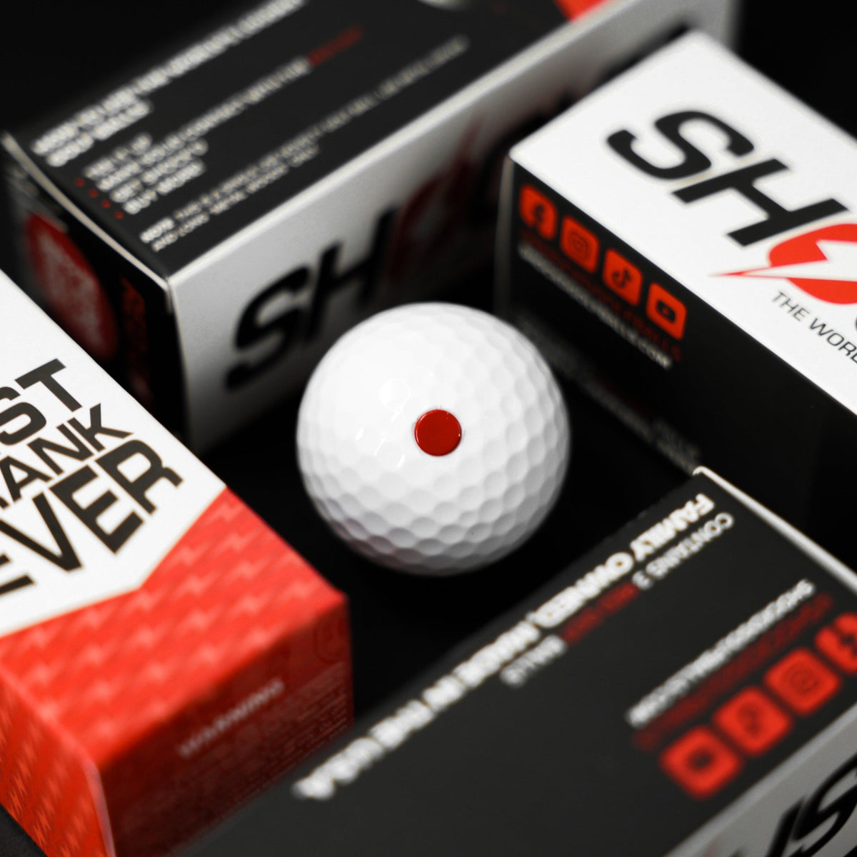 SHOCK'D Golf Balls - SNOODBANGER customs