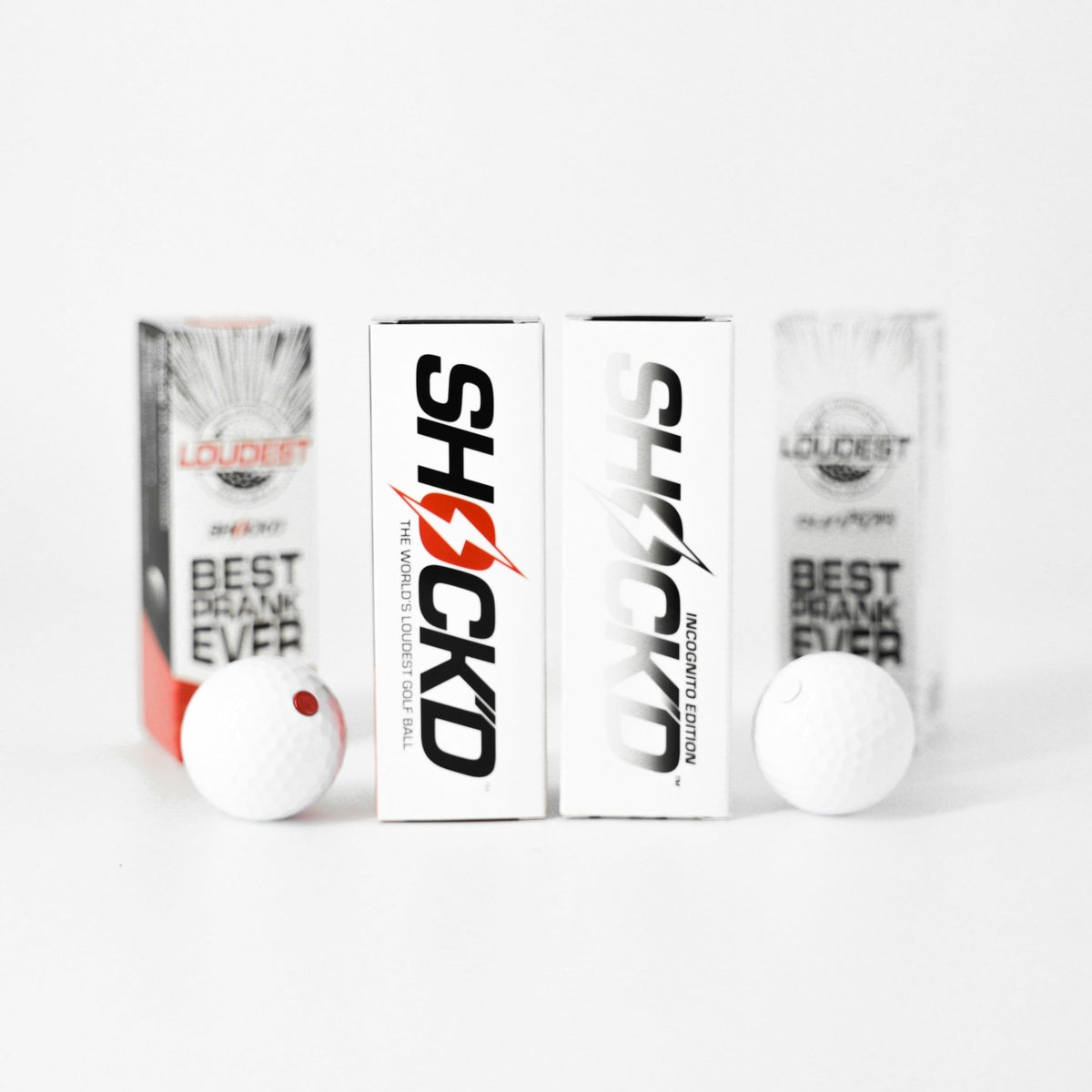 SHOCK'D Golf Balls - SNOODBANGER customs