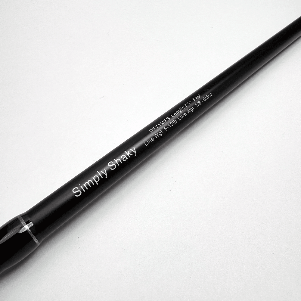 Simply Shaky Spinning Rod - SNOODBANGER customs