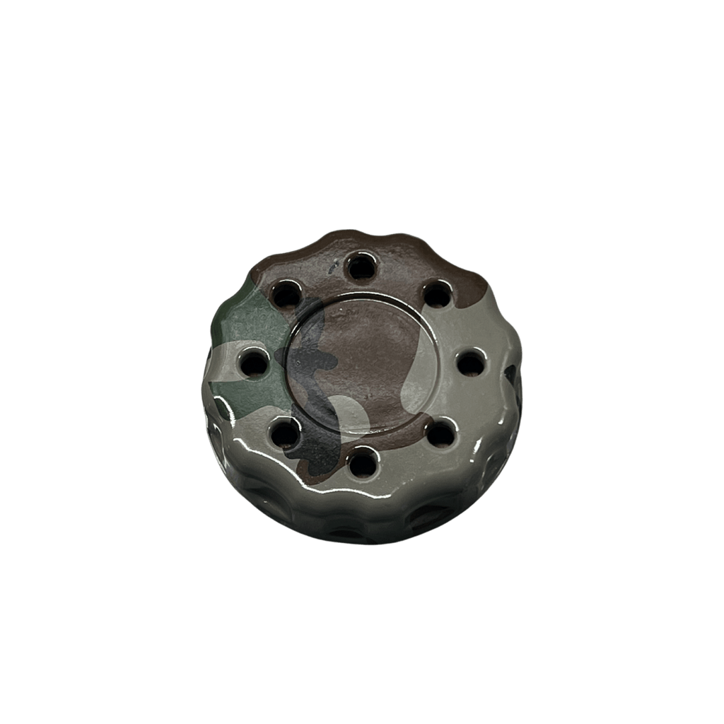 Single Sided Crystal Top w/ Camo Bottom Pot Call - SNOODBANGER customs