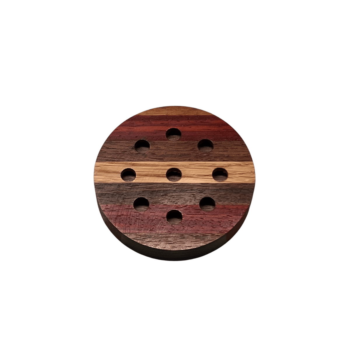 Single Sided Half Blasted Glass Top w/ Wooden Bottom Pot Call - SNOODBANGER customs
