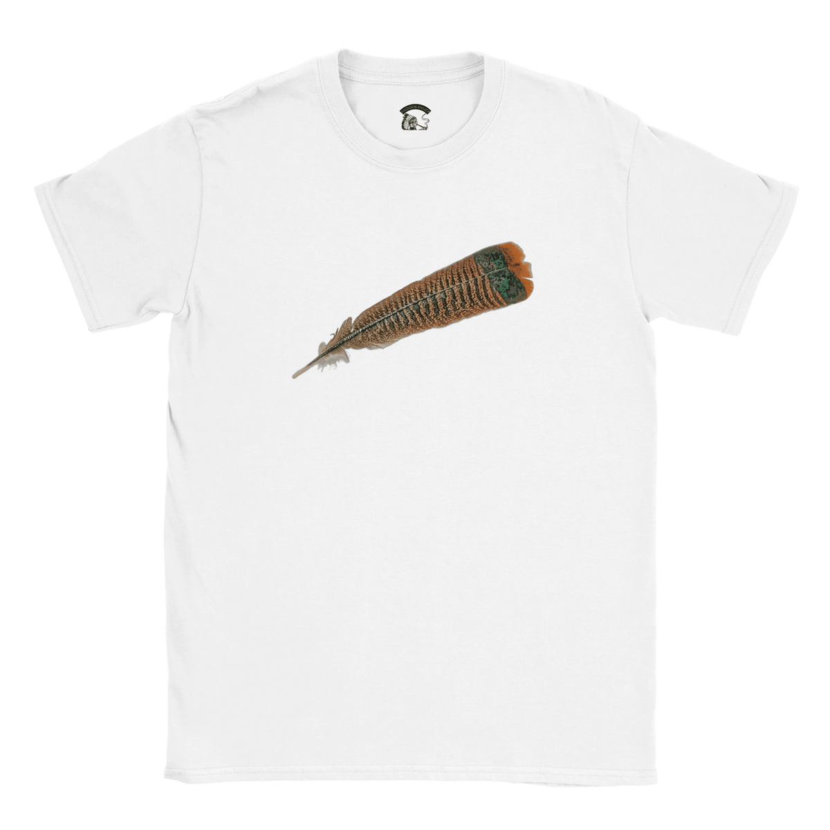 SNOODBANGER FEATHER FRONT/BACK shirt | Gildan® 64000 - SNOODBANGER customs