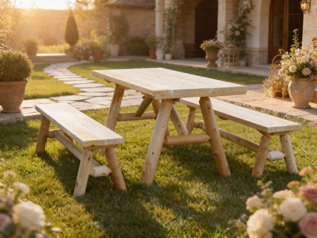 Solid Wood Farmhouse Dining Table - SNOODBANGER customs