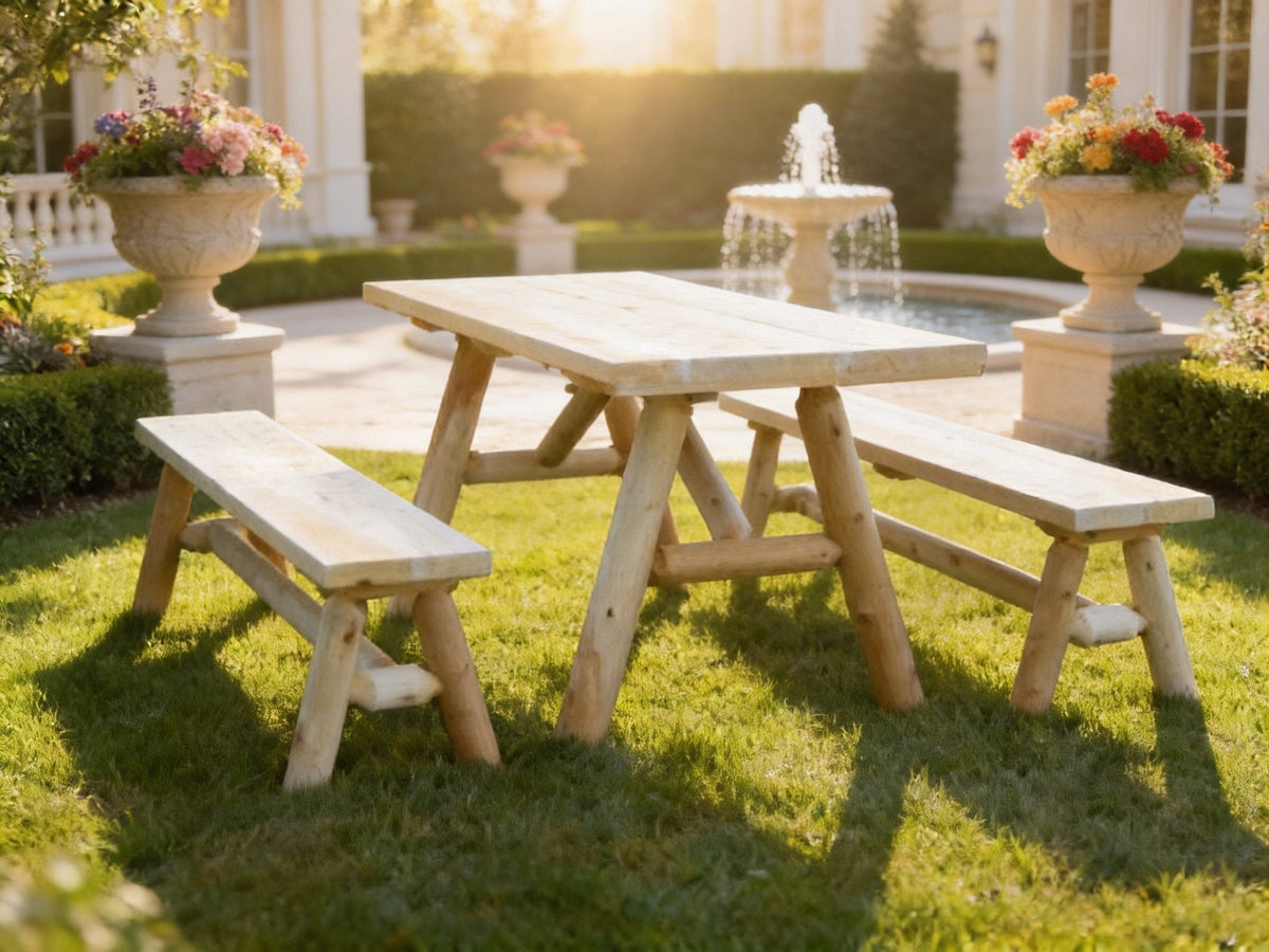 Solid Wood Farmhouse Dining Table - SNOODBANGER customs