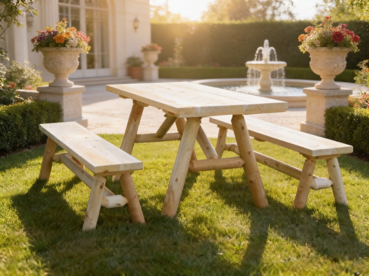 Solid Wood Farmhouse Dining Table - SNOODBANGER customs