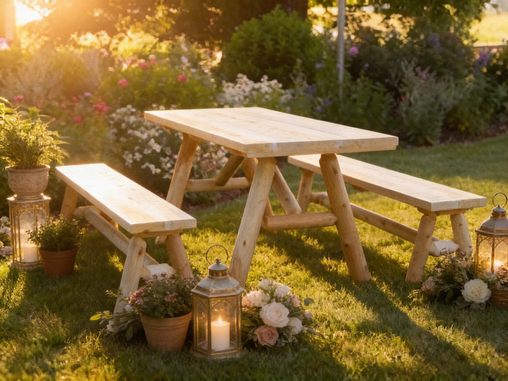 Solid Wood Farmhouse Dining Table - SNOODBANGER customs