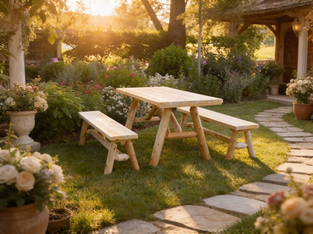 Solid Wood Farmhouse Dining Table - SNOODBANGER customs