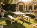 Solid Wood Farmhouse Dining Table - SNOODBANGER customs