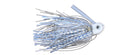 Swim Jig - Blue Satin Shad - SNOODBANGER customs