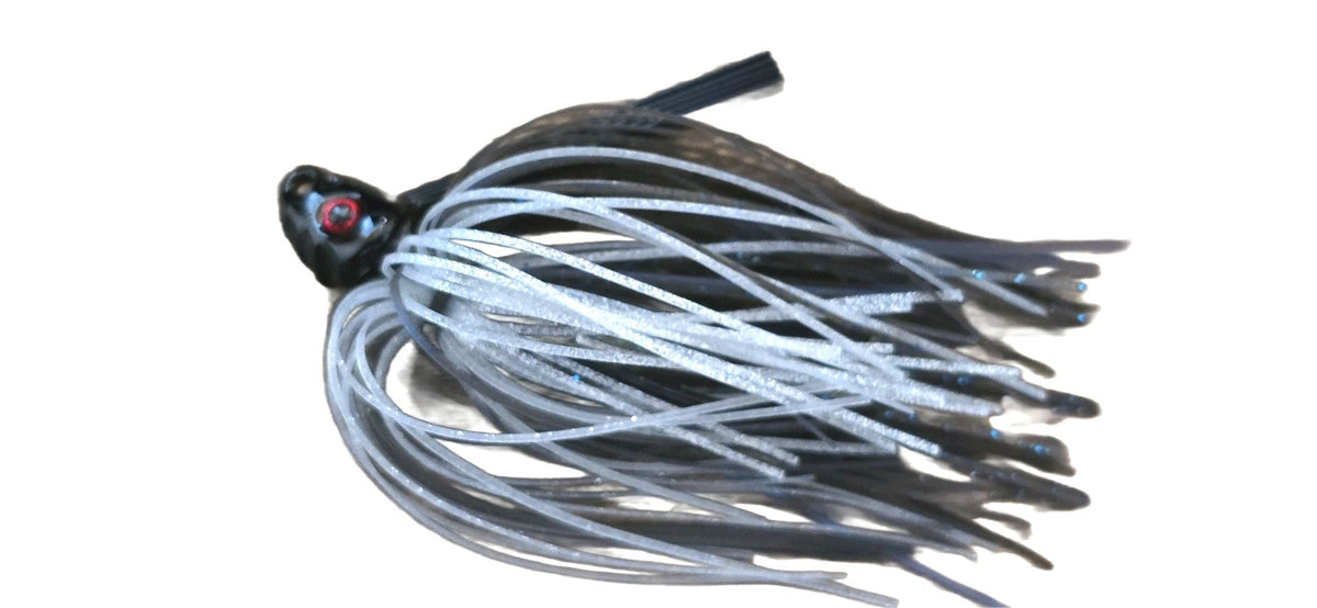 Swim Jig - Smoke Shad - SNOODBANGER customs