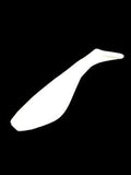 Swim Shad 2" - White - SNOODBANGER customs
